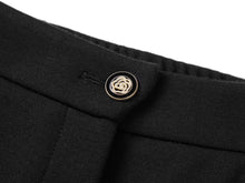 Straight Leg Trouser | Black