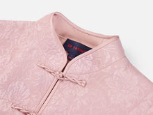 Silk Jacquard Chinese Style Jacket | Purple