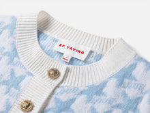 Wool Knit Cardigan | Blue