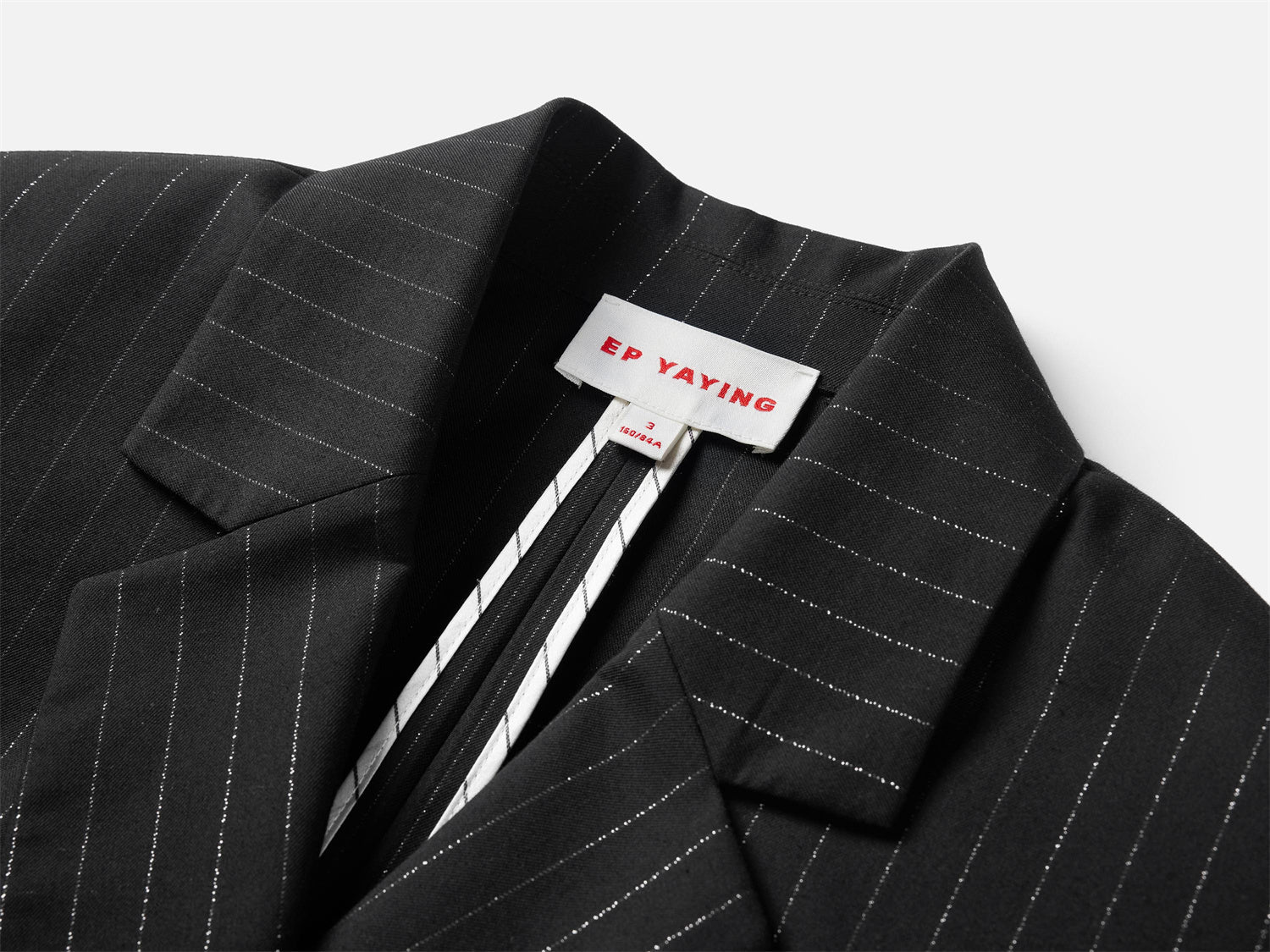 Short Sleeve double-Breasted Top | Black