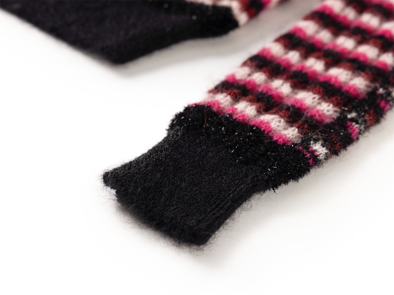 Mohair Knit Cardigan | Pink
