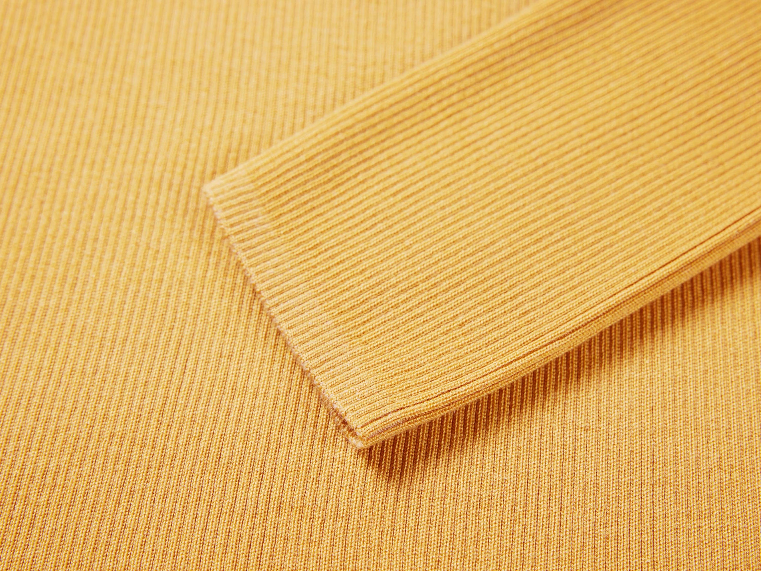 Knitted Top | Yellow