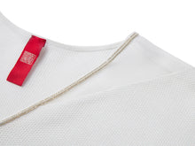3/4 Sleeve V-Neck Blouse | White