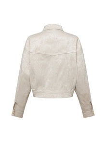 Cropped Jacket | Beige