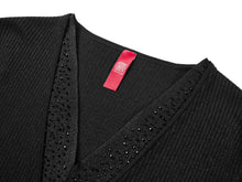 Short Sleeve Knit Top | Black