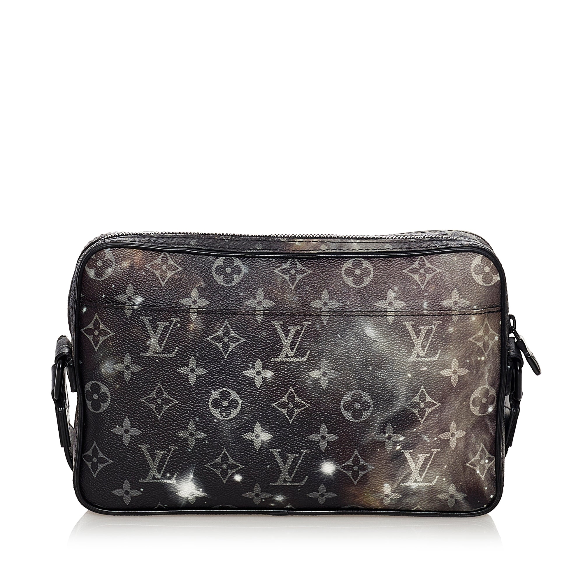 Louis Vuitton Pre-Owned Monogram Galaxy Alpha Hobo | Women | Black x Gray