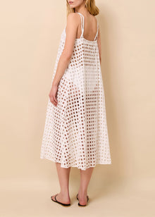 Womens | Annika Eyelet Dress | Marshmallow