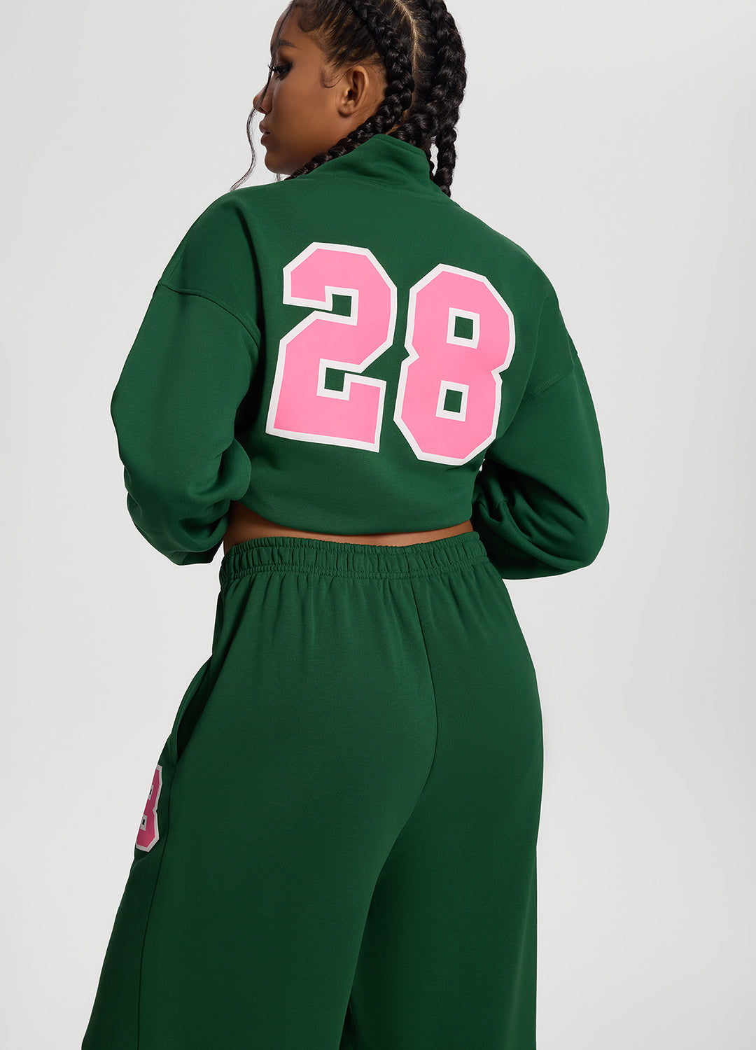 Better League Wide-Leg Sweatpants | Urban Green