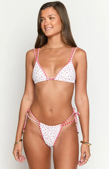 9.0 Swim Sumba Floral Bikini Bottoms | Red