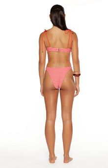 9.0 Swim Bianca Bikini Bottoms | Red Stripe