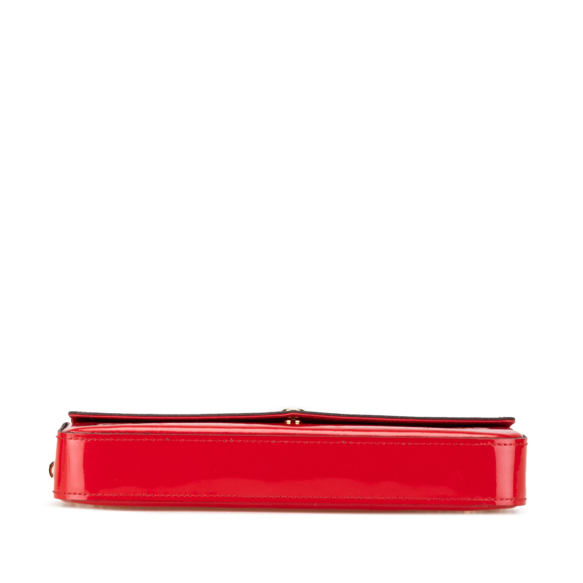 Louis Vuitton | Pre-Owned Monogram Vernis Pochette Felicie | Red