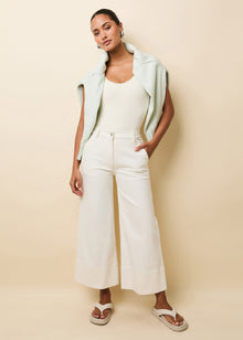 Vina Twill Pant Brule - Solid & Striped