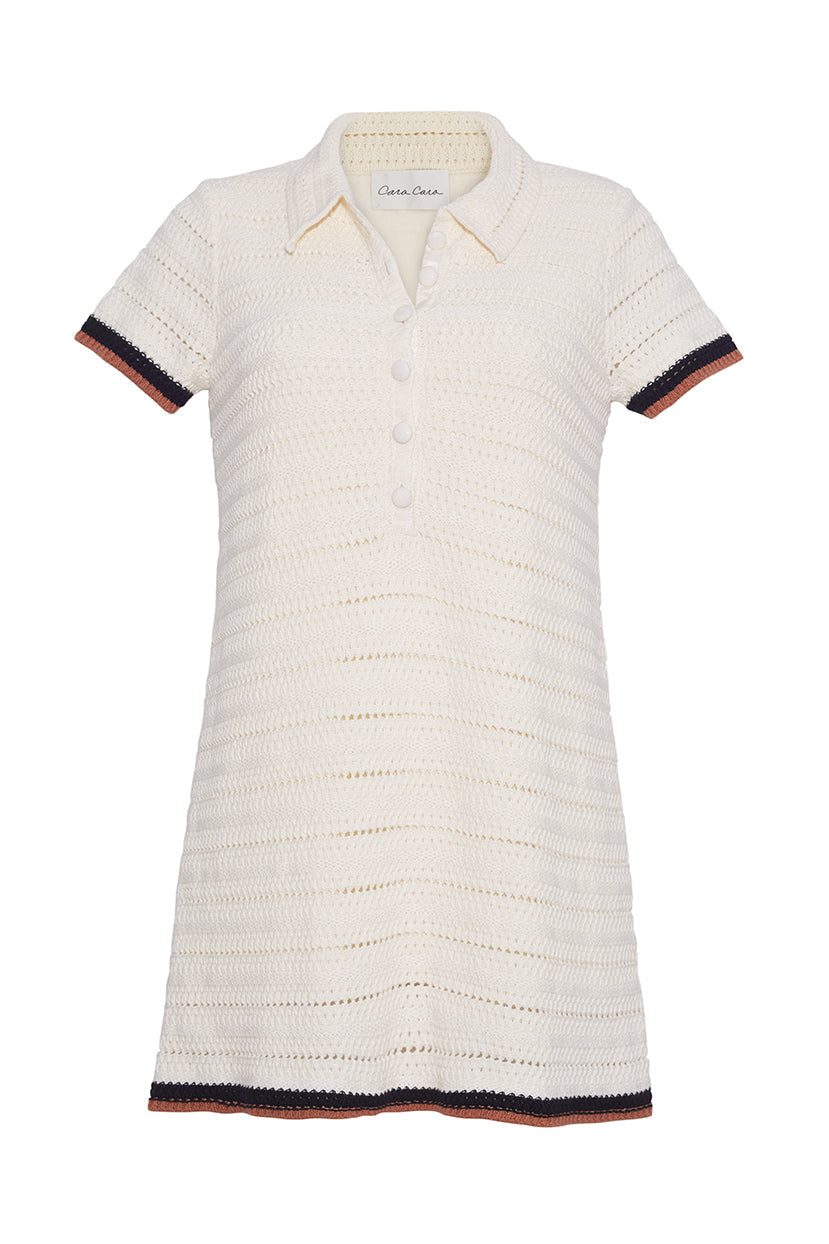 Lydia Dress | Ivory Crochet