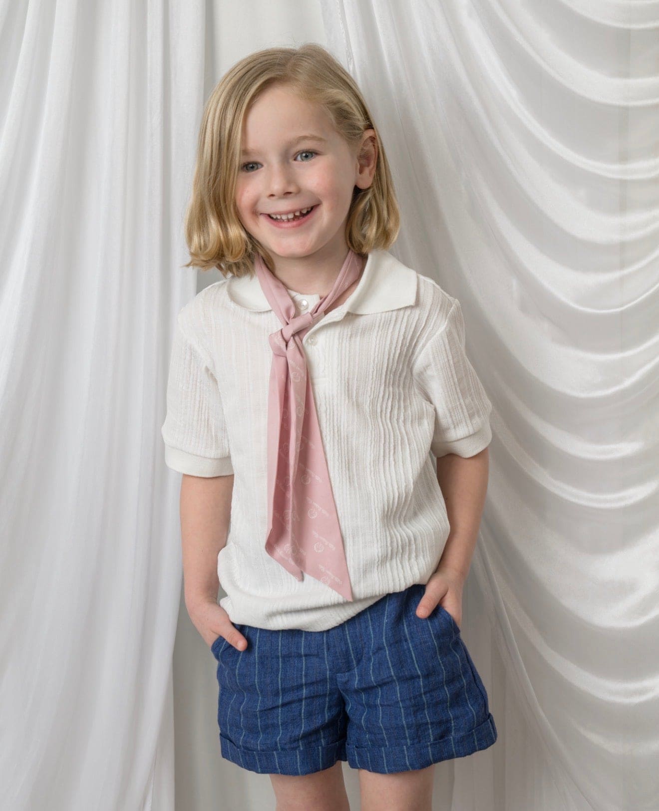 Boy | Alex Short Sleeve Polo Shirt | White