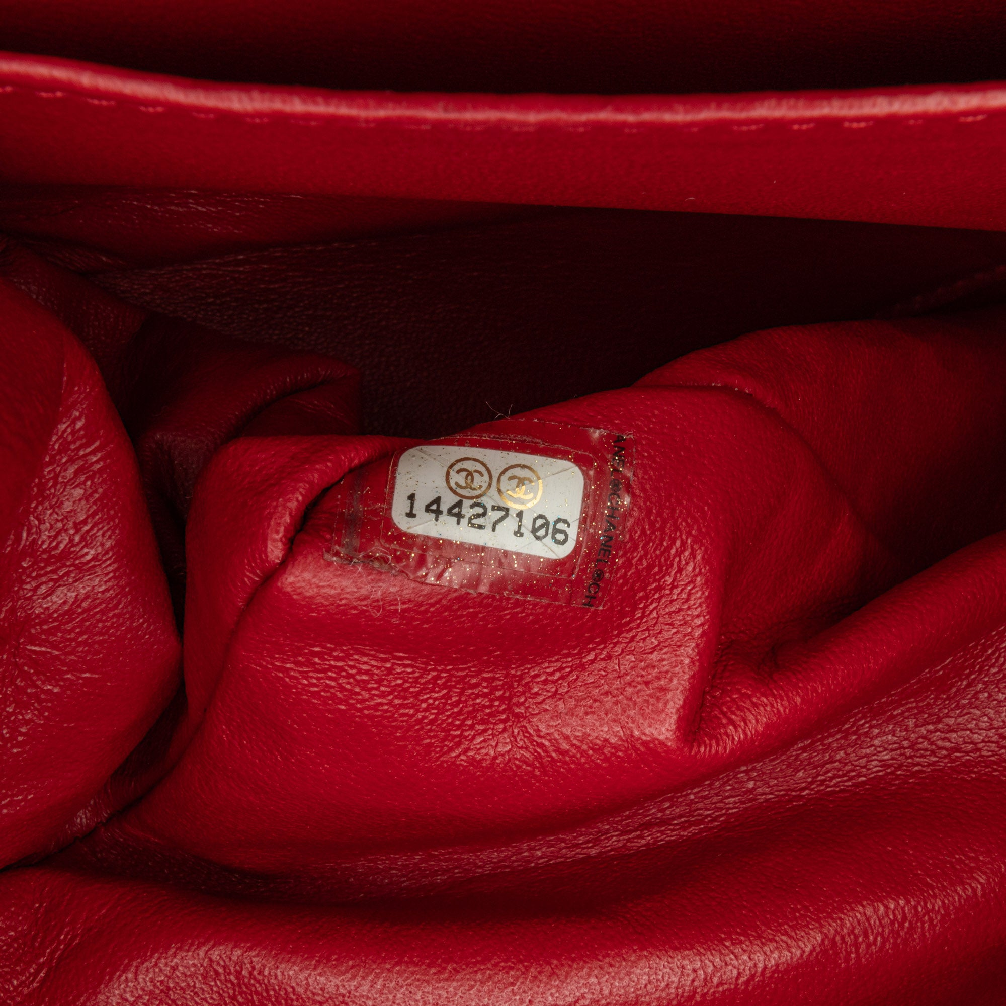 Chanel | Pre-Owned Jumbo Classic Patent Double Flap | Red