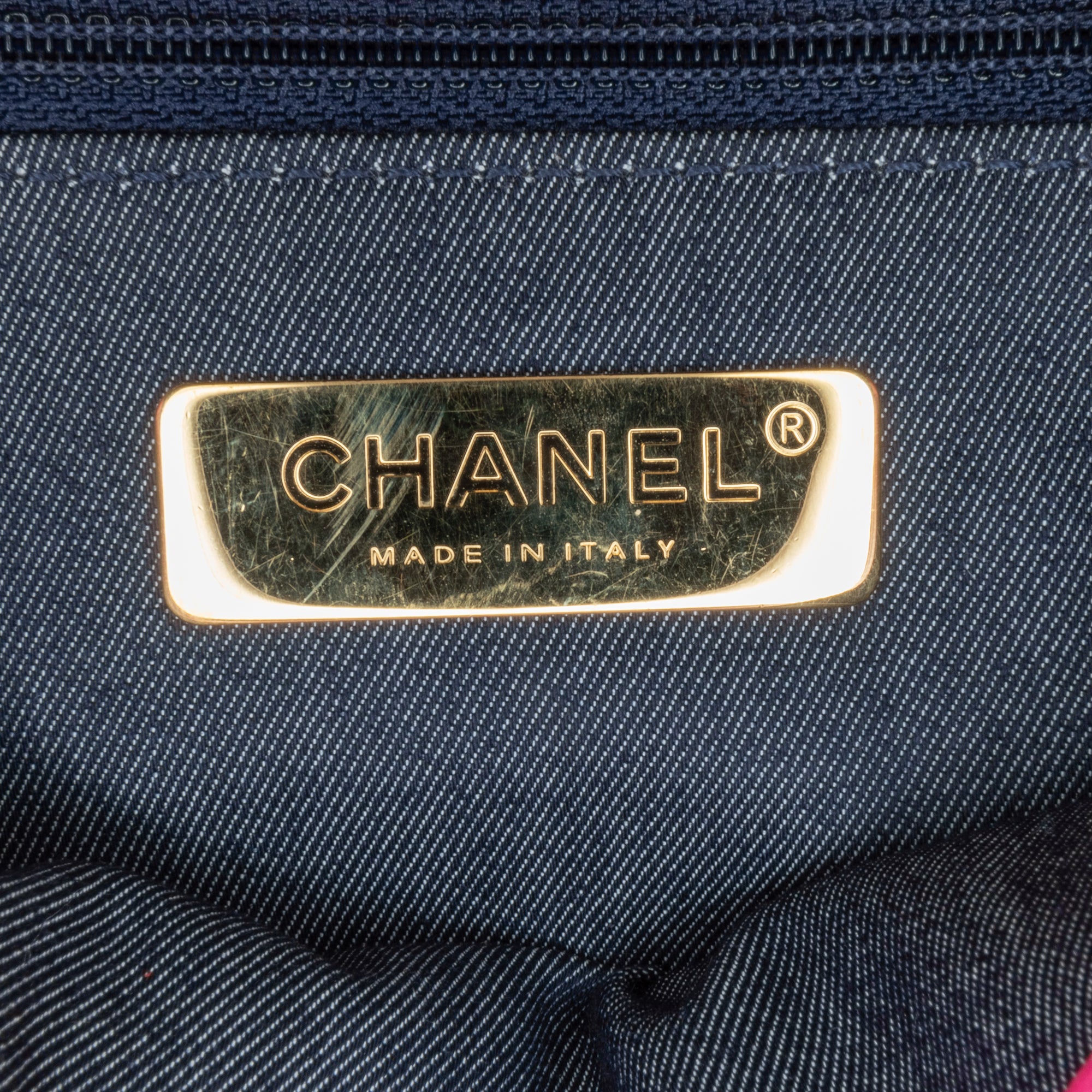 Chanel | Pre-Owned Lambskin CC Mania Flap | Pink/Hot Pink