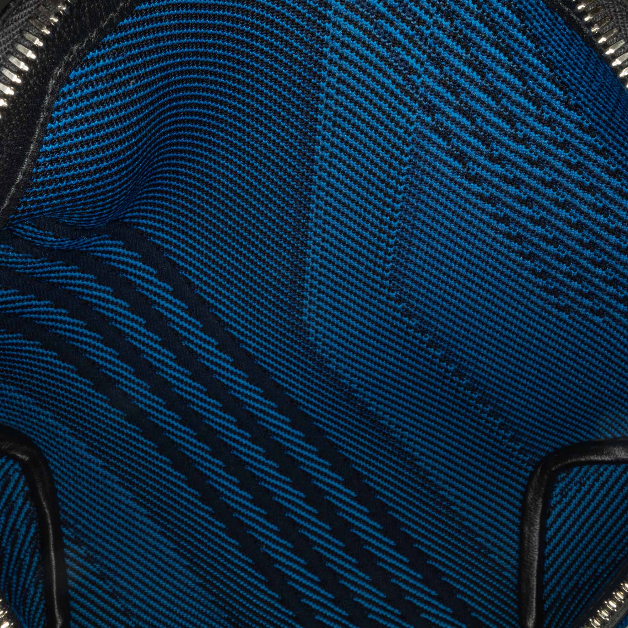 Hermes | Pre-Owned Canvas Cityslide Belt Bag | Blue/Black