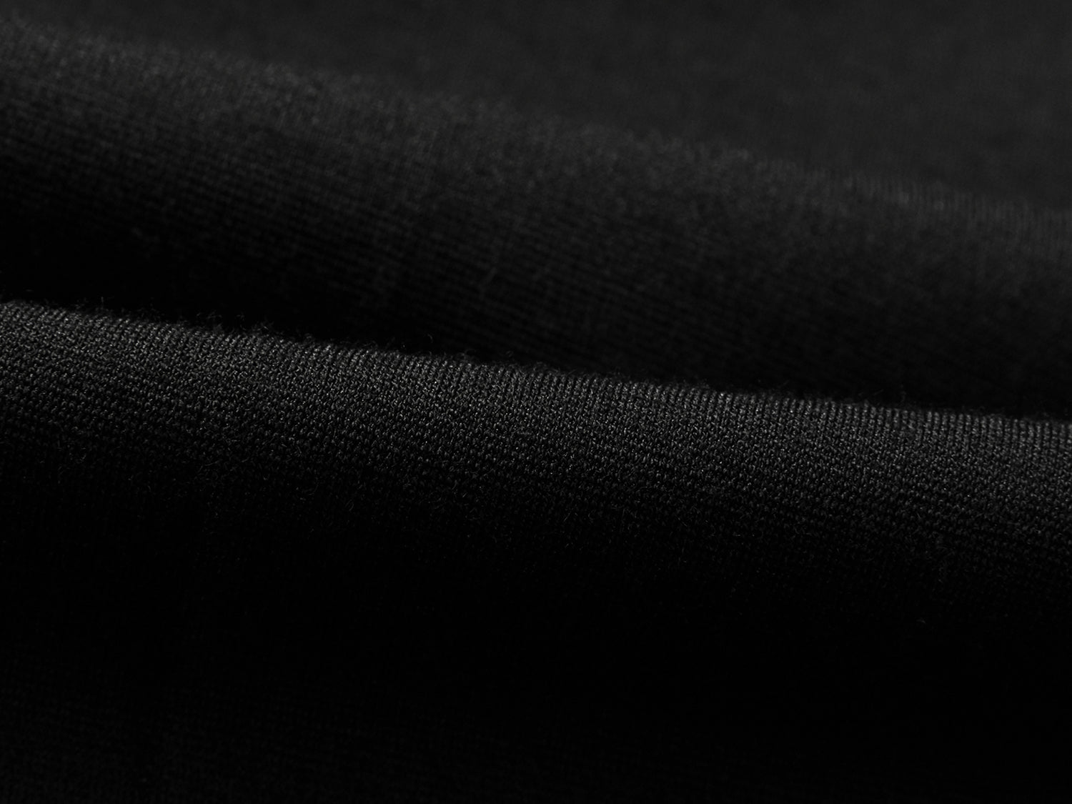 Merino Wool Micro Flare Pants | Black