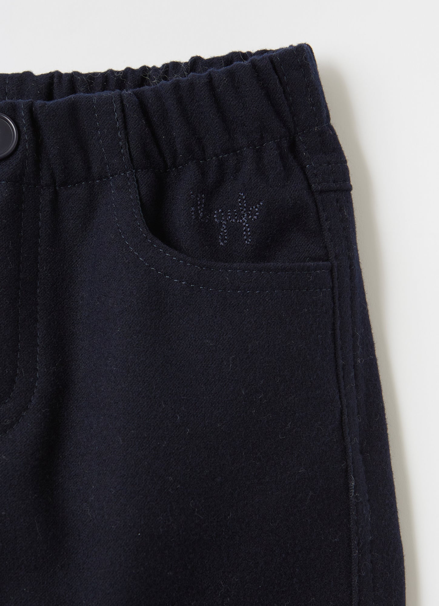 Baby Boys Technowool Trousers | Blue