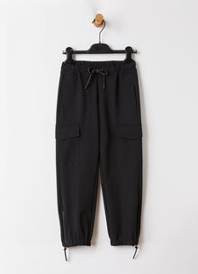 Sensitive Fabrics Cargo Trousers | Black