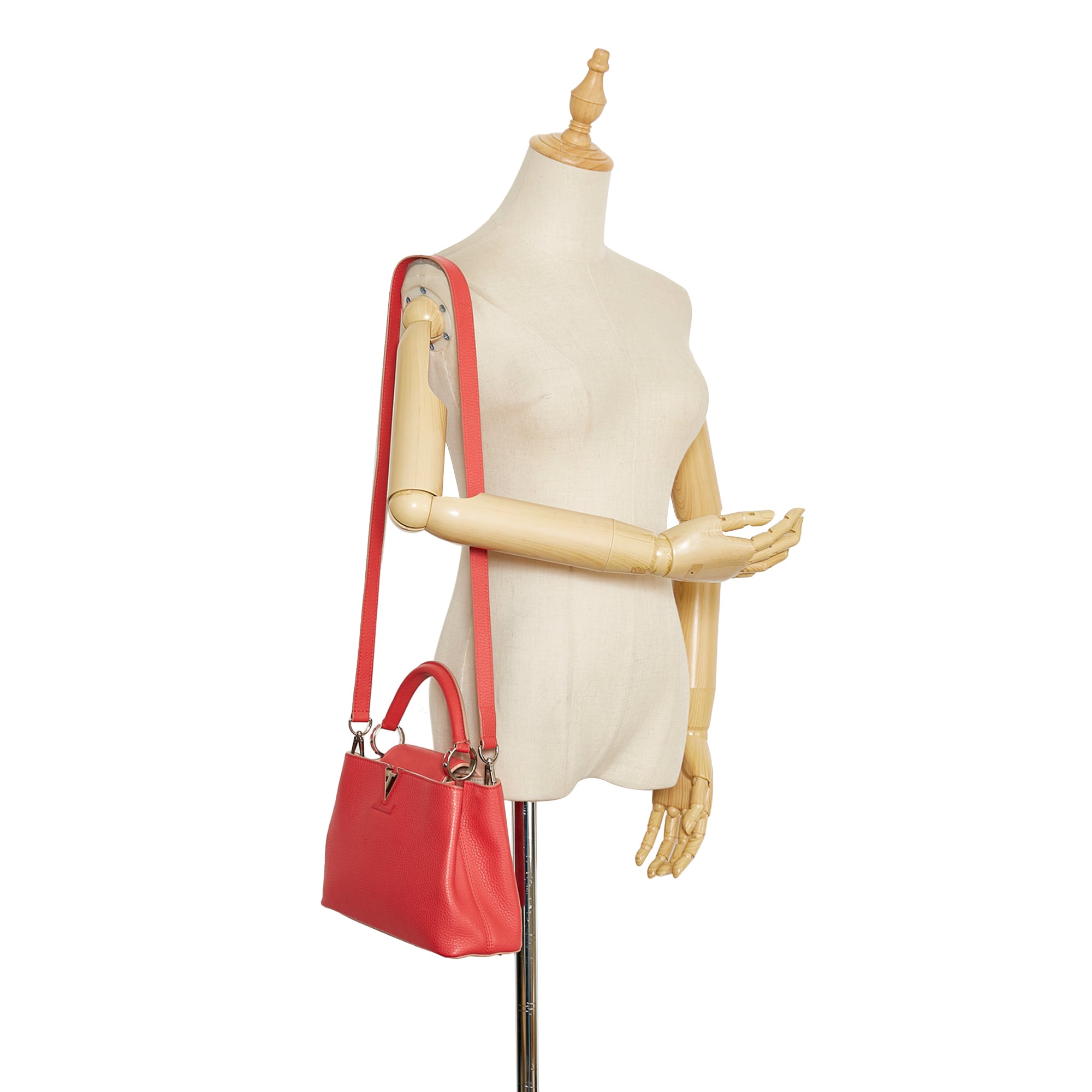 Louis Vuitton | Pre-Owned Taurillon Capucines BB | Red