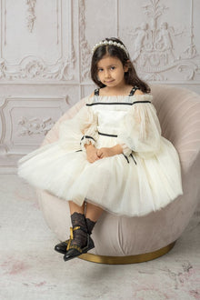 Girl | CocoIvory Tulle Dress | Ivory