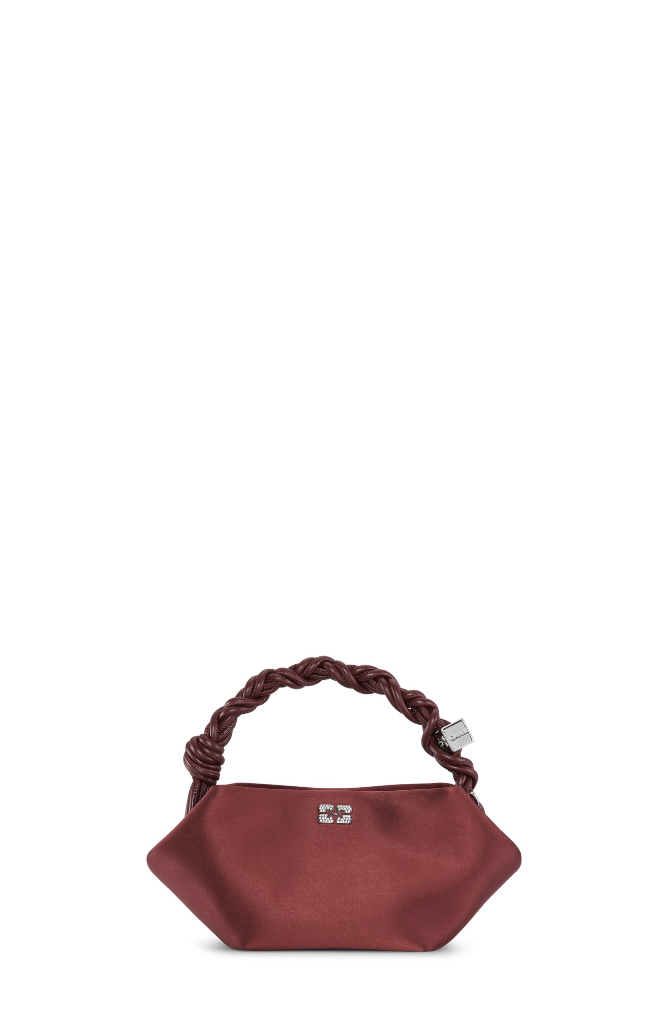 Bou Bag - Mini Soir Satin | Dark Burgundy