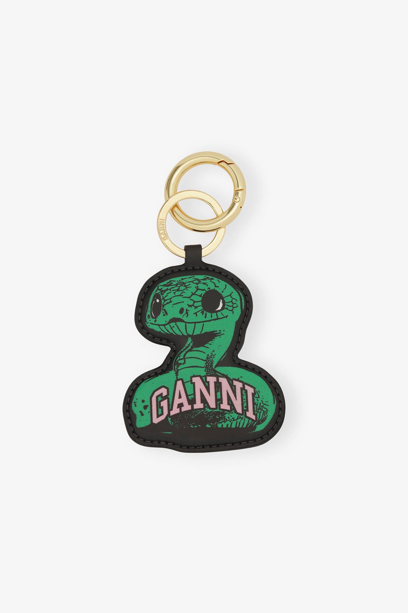 Snake Keyring | Bright Green