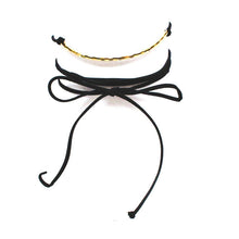 Suede Wrap Choker | Gold