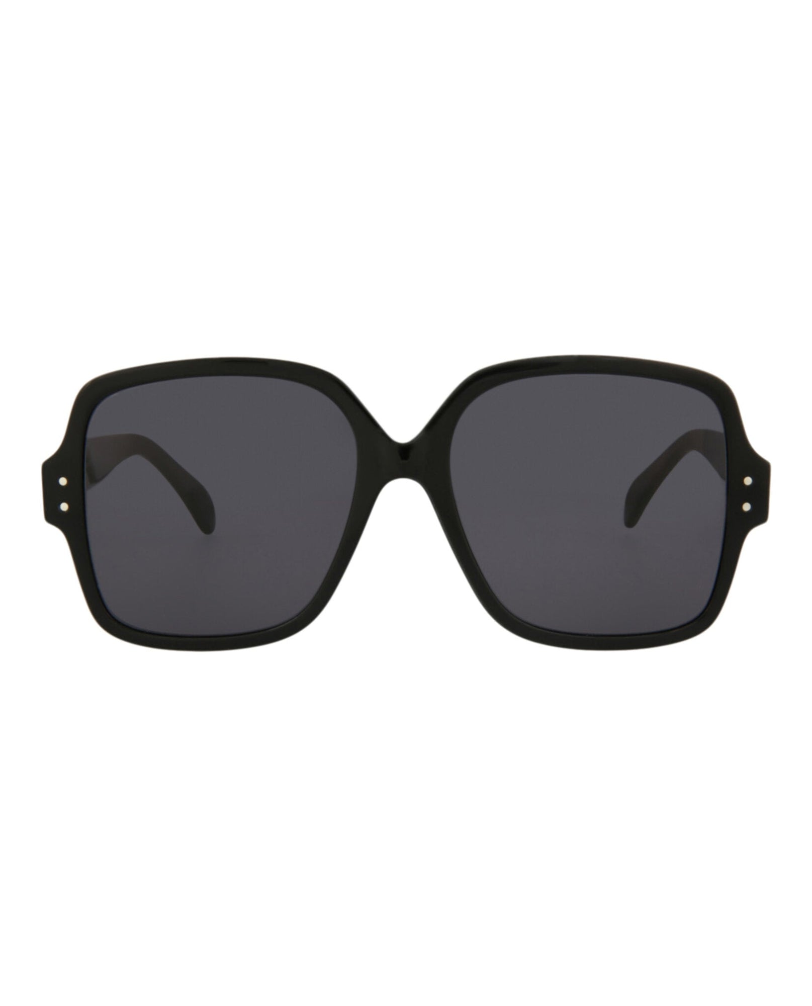 Alaia Square Acetate Sunglasses | Black