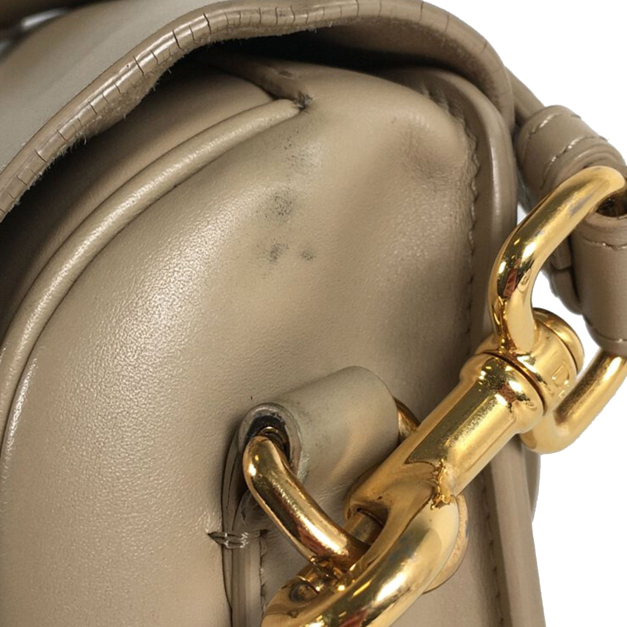 Dior | Pre-Owned Medium Leather Bobby | Brown/Beige