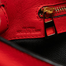 Loewe | Pre-Owned Leather Flamenco Knot Whipstitch Crossbody | Red