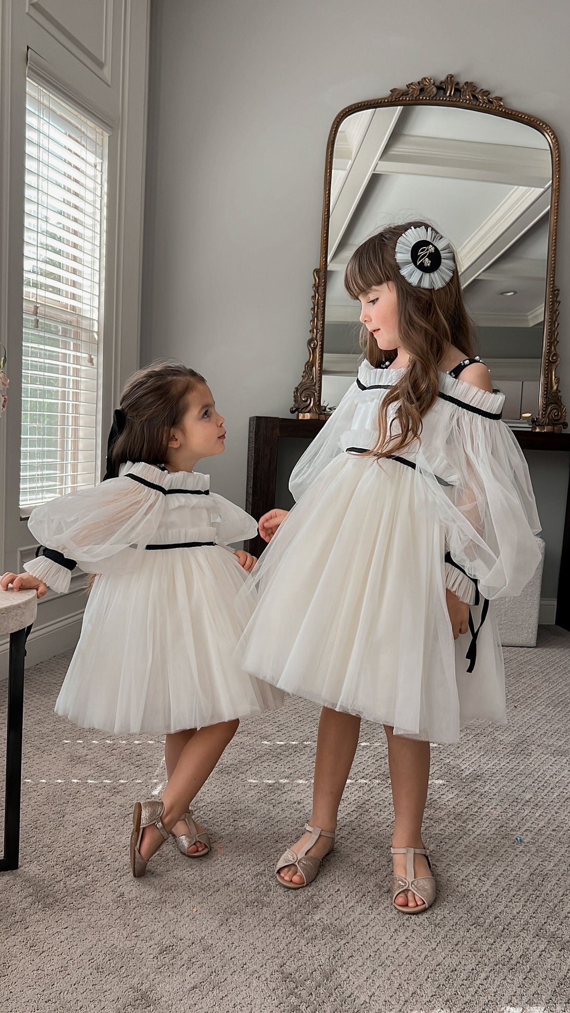 Girl | CocoIvory Tulle Dress | Ivory
