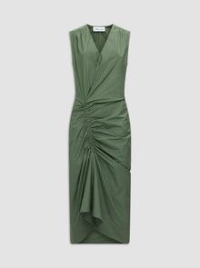 Agnes Wrap Dress | Military