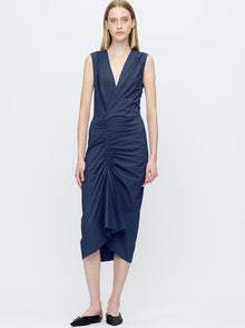 Agnes Wrap Dress | Navy