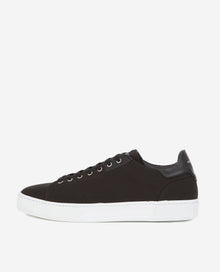 Canvas Sneakers With Laces | Women | Black