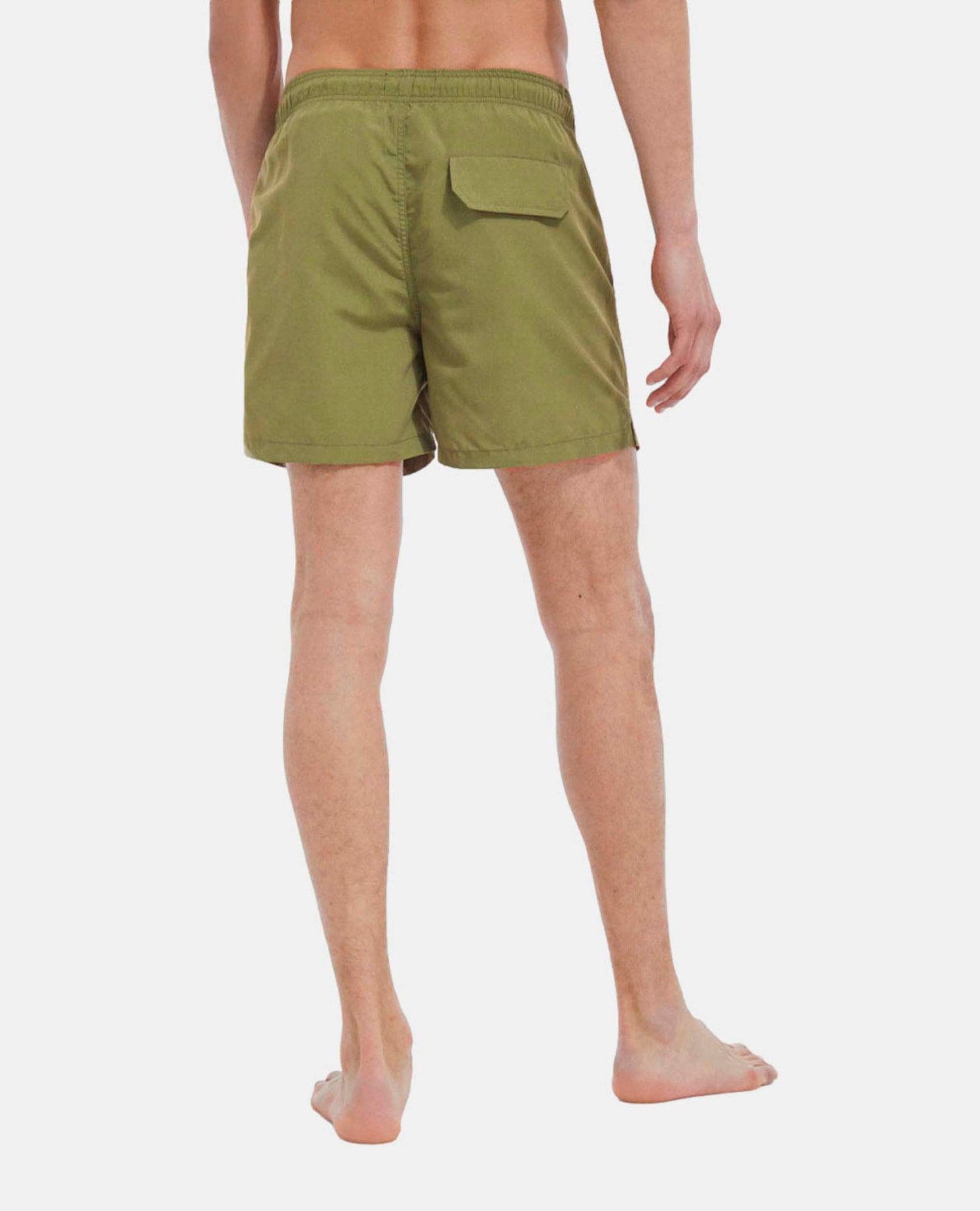 Swim Shorts With Small The Kooples Logo | Women | Khaki