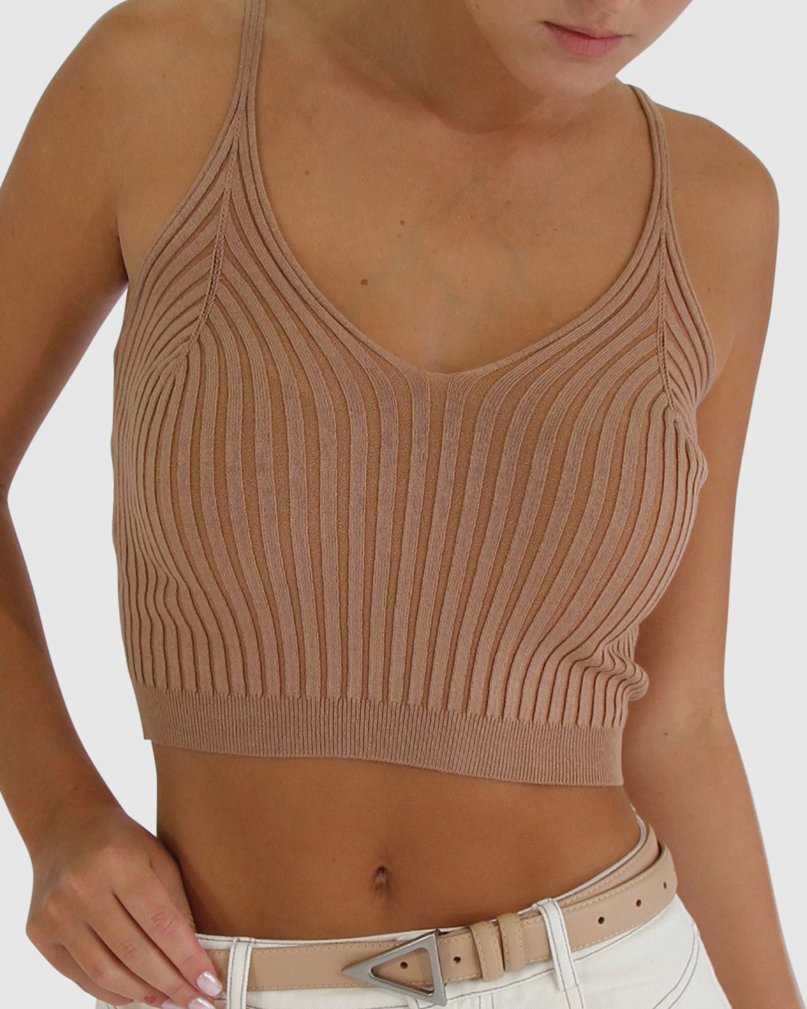 Women | All I Need Knit Crop | Oat