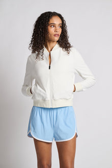 Splits59 | Airweight Bomber Jacket | White