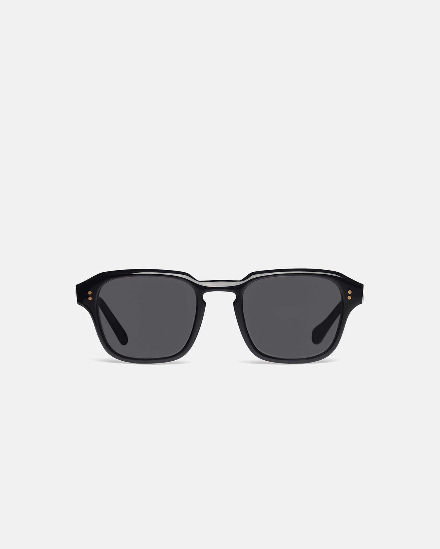 Unisex | Aiza Bio-Plastic Rounded Sunglasses | Black