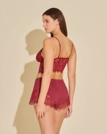 Red Set - Allure Sleep Cami & Boxer
