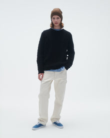 Mens | Allday Cable Crew | Black