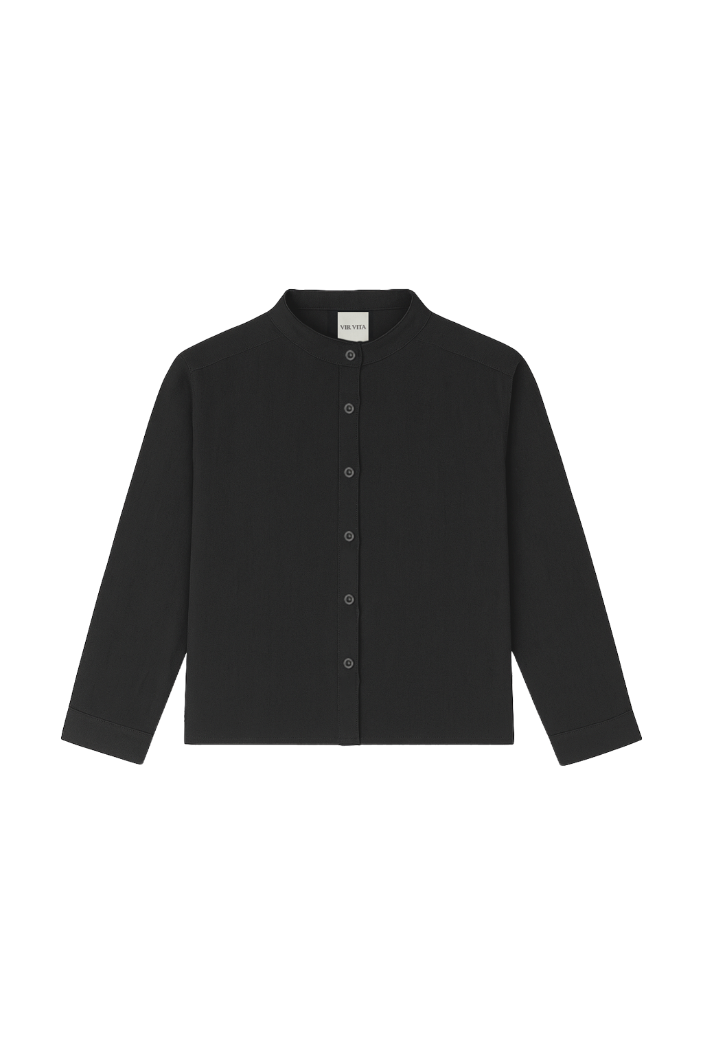 Alma Linen Shirt | Black