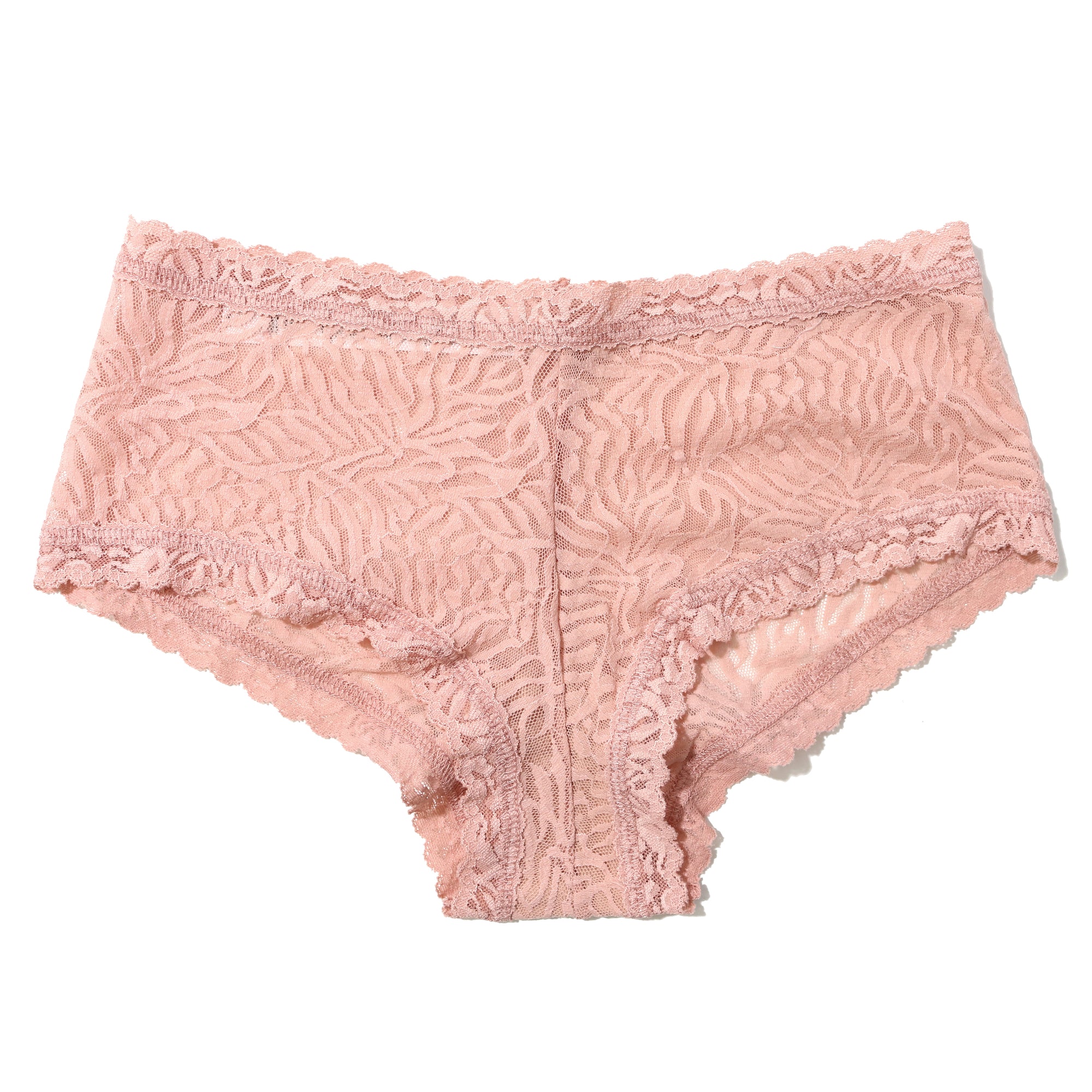 Animal Lace Boyshort | Inner Peace (Beige)