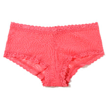 Animal Lace Boyshort | Wild Card (Red)