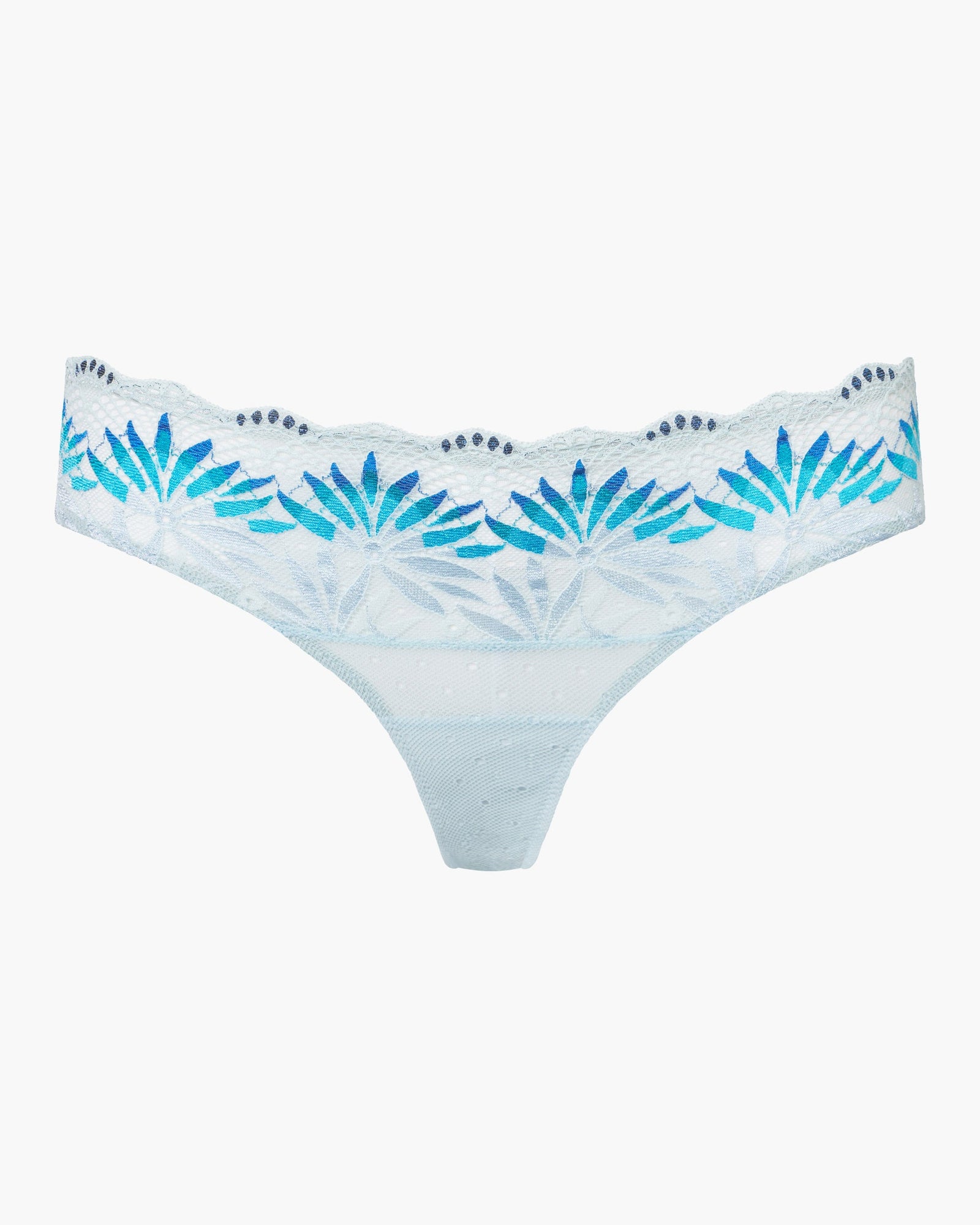 Blue Boyshort - Amalia Cheeky Brief