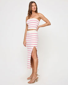 Capistrano Stripe | Model: Madison (size: S)