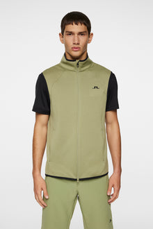 Men | Santino Polartec Vest | Oil Green