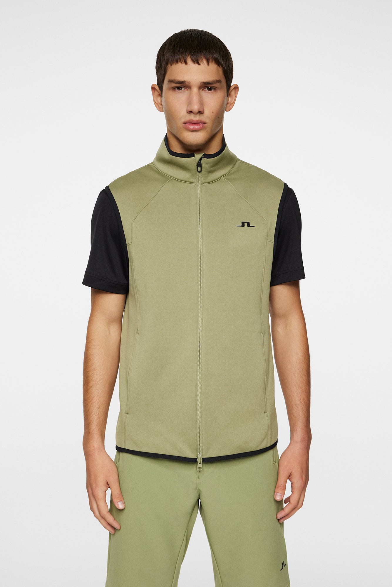 Men | Santino Polartec Vest | Oil Green