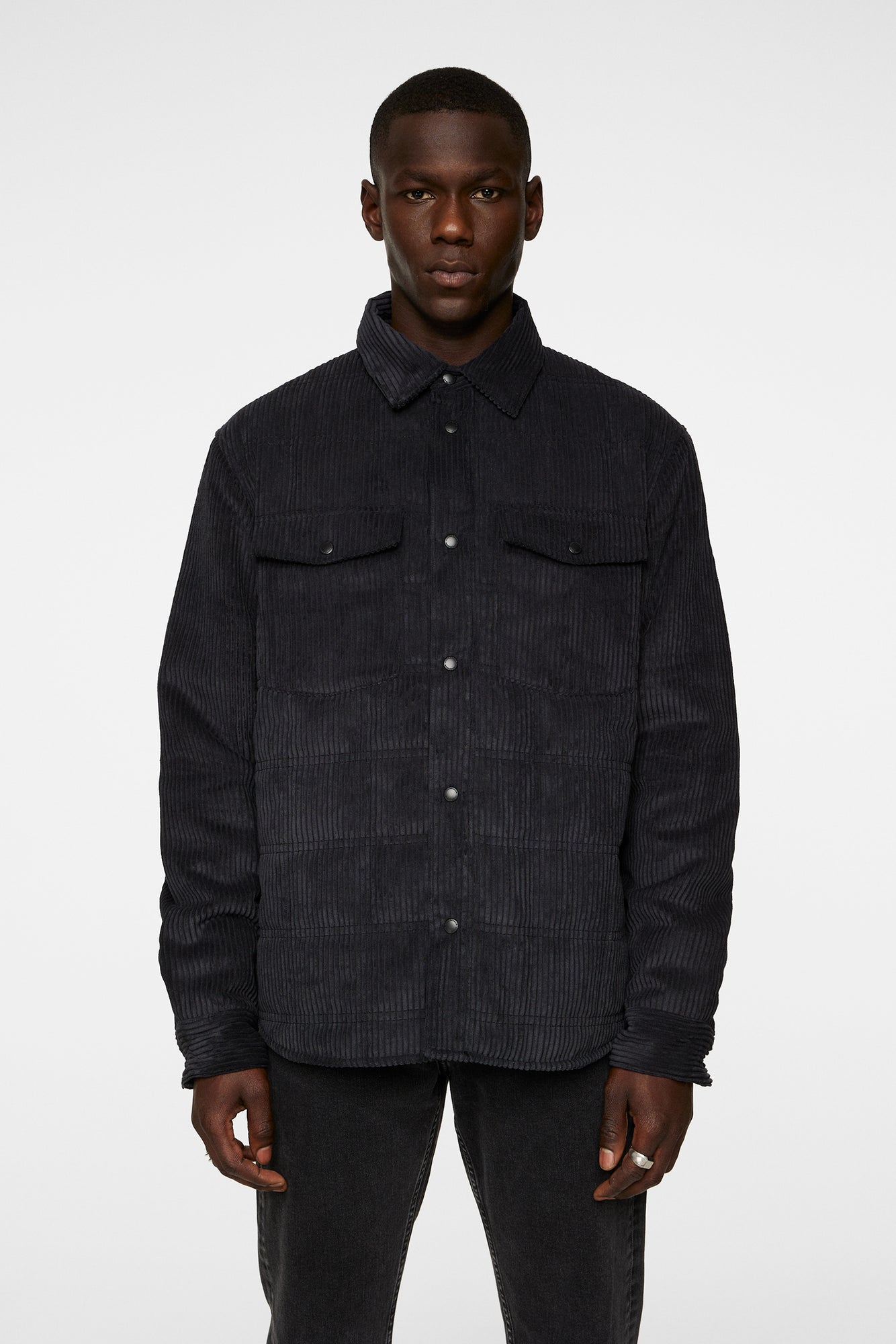 Men | Jasper Overshirt | Black